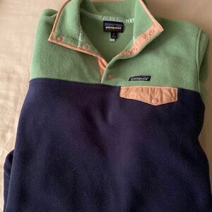 patagonia synchilla snap t fleece sweater